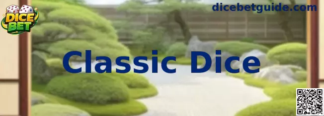 Interface ilustrativa do jogo Classic Dice