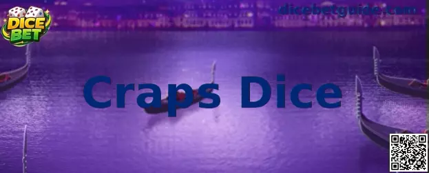 Mesa de Craps Dice com dados e áreas de apostas