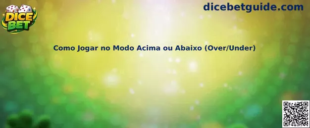 Como Jogar no Modo Acima ou Abaixo Over Under