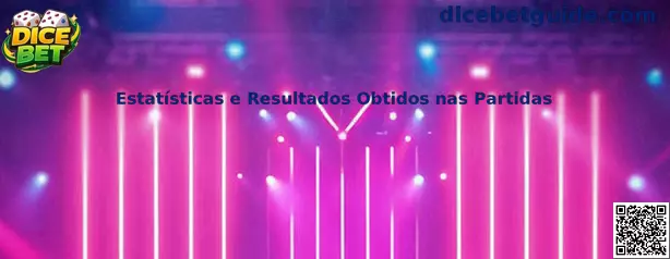 Estatísticas e Resultados Obtidos nas Partidas