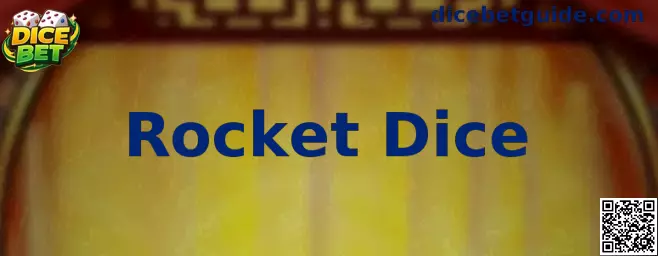 Interface ilustrativa do jogo Rocket Dice