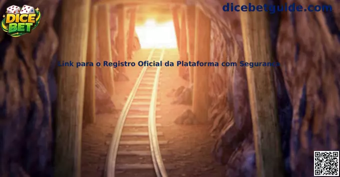 Ilustração sobre registro oficial seguro em plataforma Dice Bet